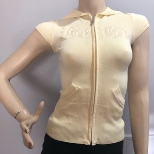 Juniors Girls Bebe Top. Hoodies.Sweater Size M.